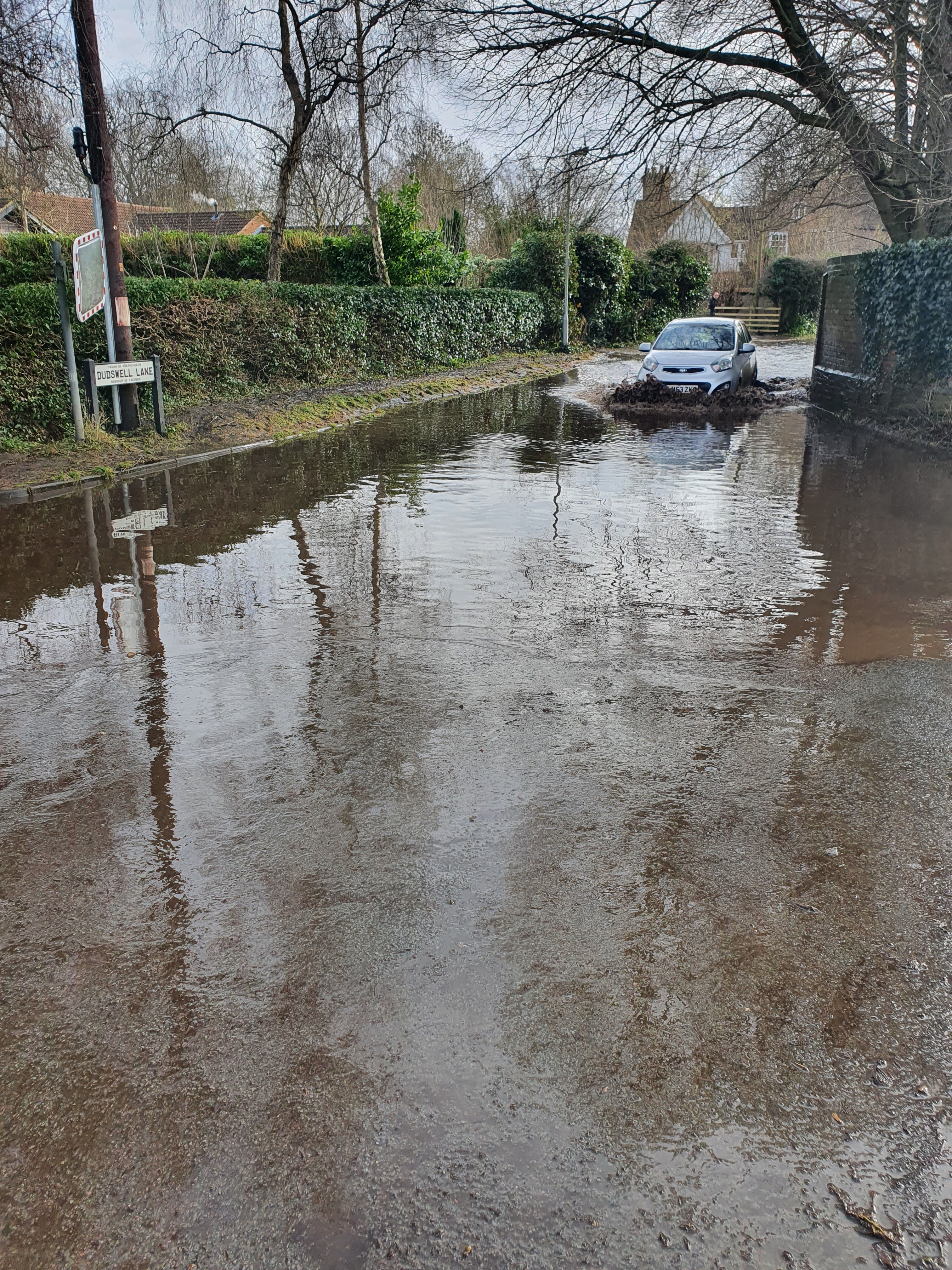 Dudswell Lane Flood